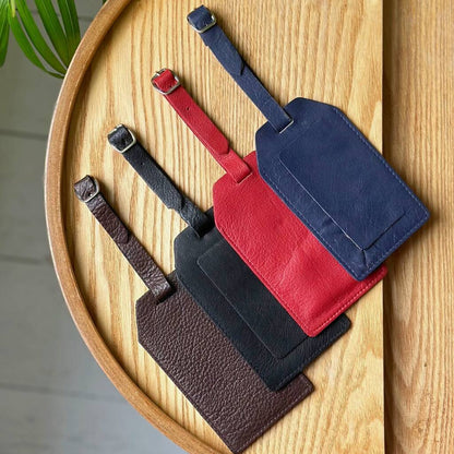 Leather Luggage Tag